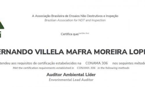 Auditor Ambiental Certificado E Qualificado Auditor Ambiental Certificado E Qualificado